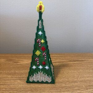 Vintage Crocheted Christmas Tree